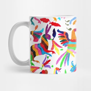 Rainbow Otomi Print Mug